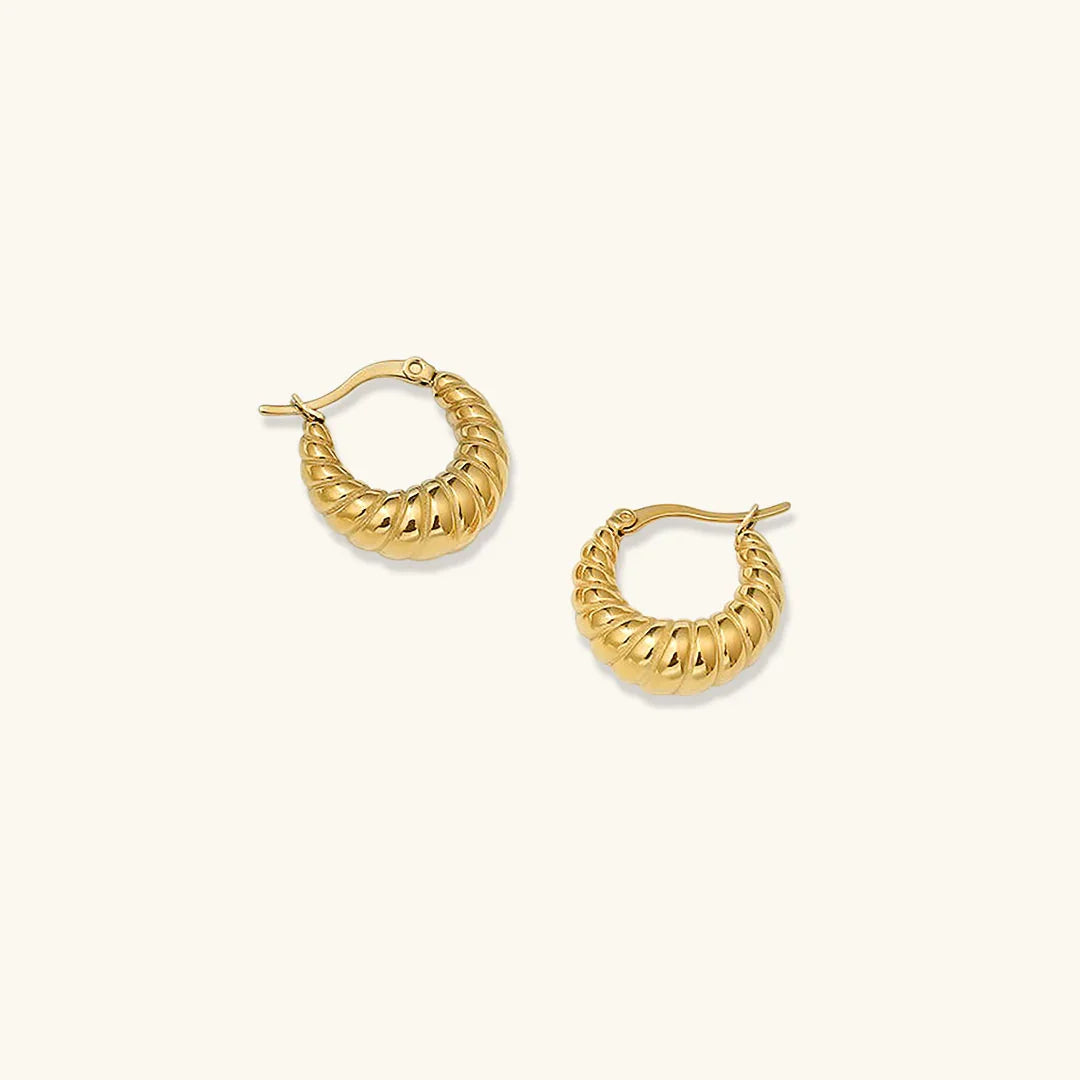 [Topon]Croissant Hoop Earrings