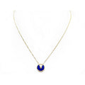 [BIJOUX]COLLIER AMULETTE AGATE OR ROSE