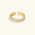 [Topon]Clarisse Patterned Gold Ring