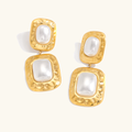 [Topon]Trixie Chunky Pearl Drop Earrings
