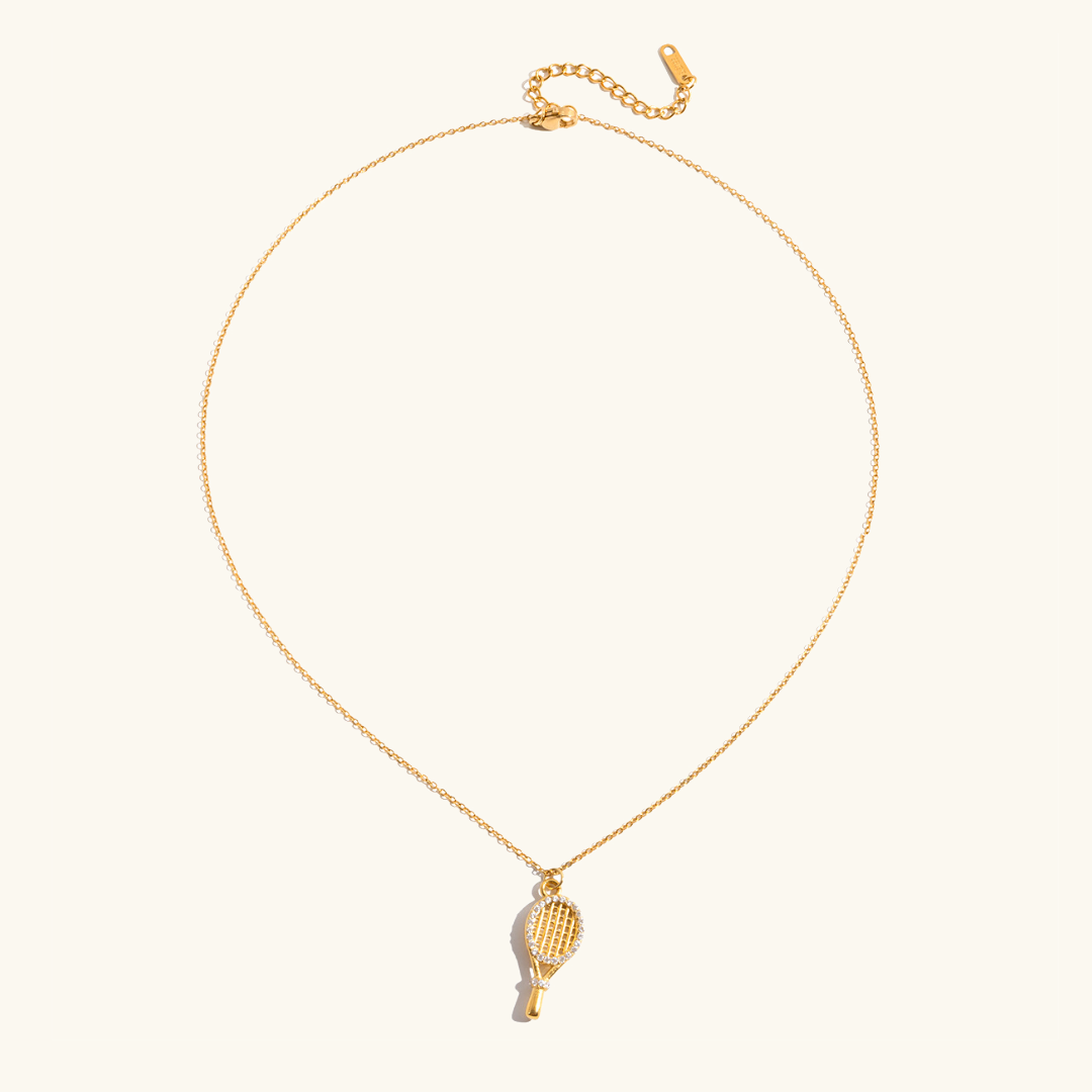 [Topon]Aces Gold Tennis Pendant