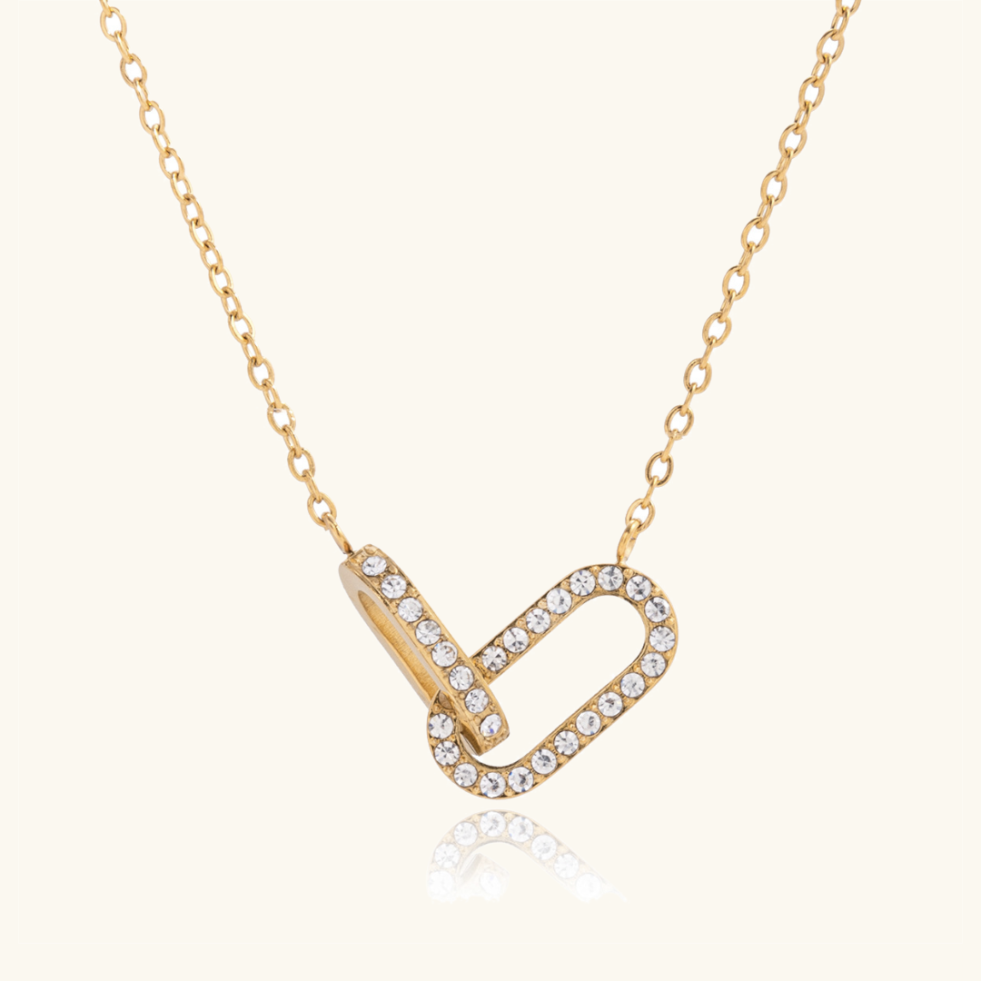 [Topon]Zoelle Interlocking Diamond Pendant