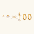 [Topon]Essential Diamond Earrings Bundle