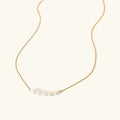 [Topon]Elle Gold Pearl Necklace