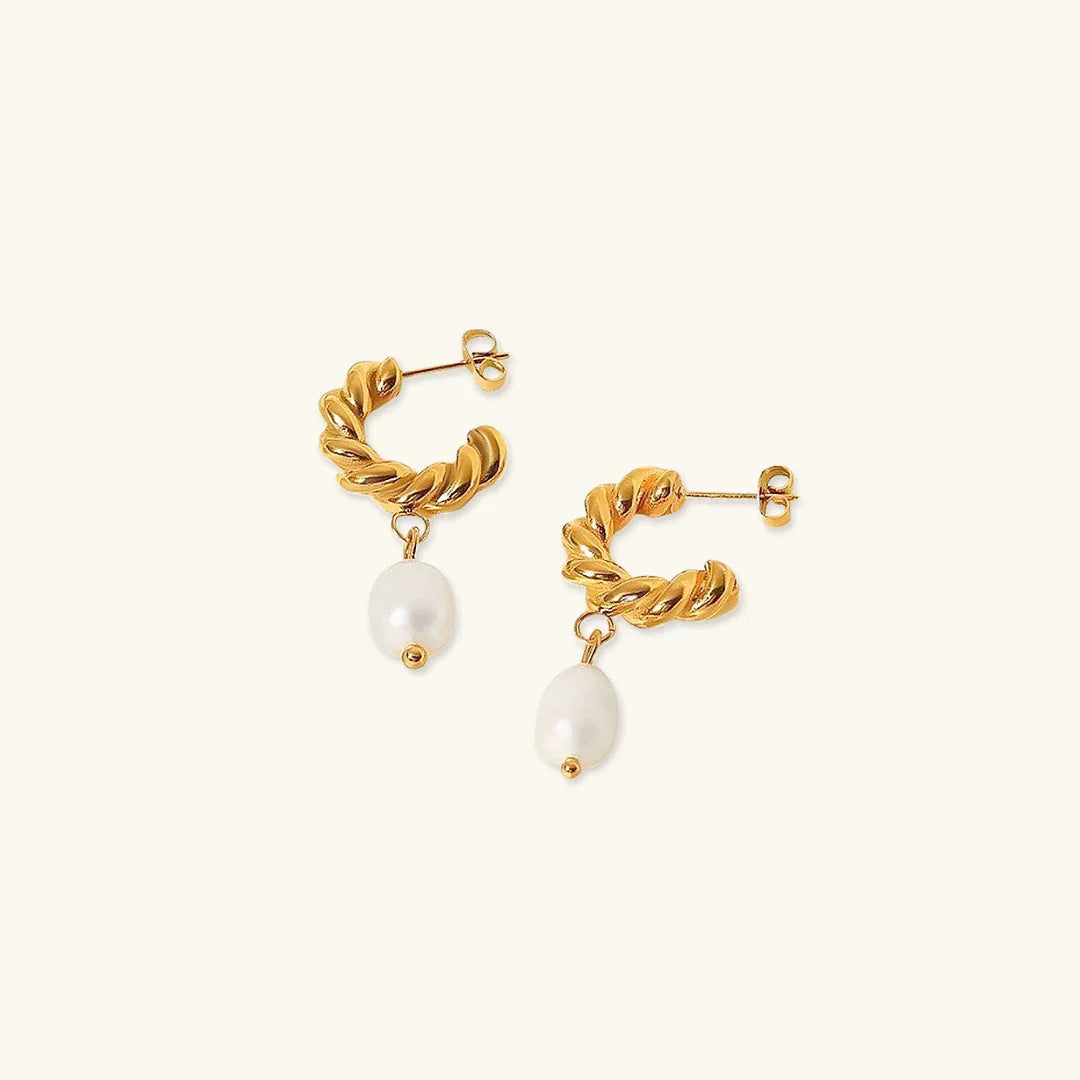 [Topon]Emma Pearl Earrings