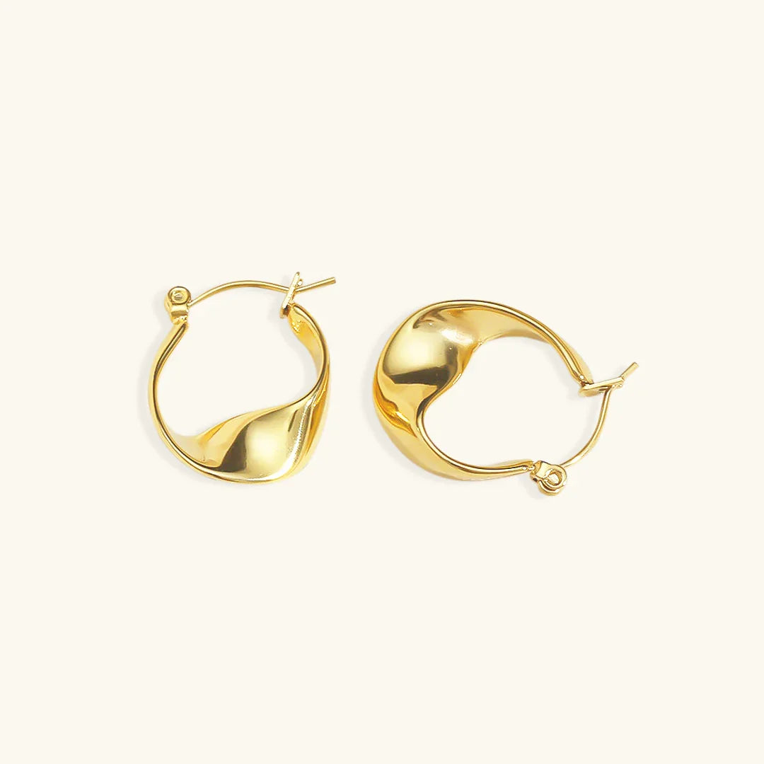 [Topon]Esti Irregular Hoop Earrings