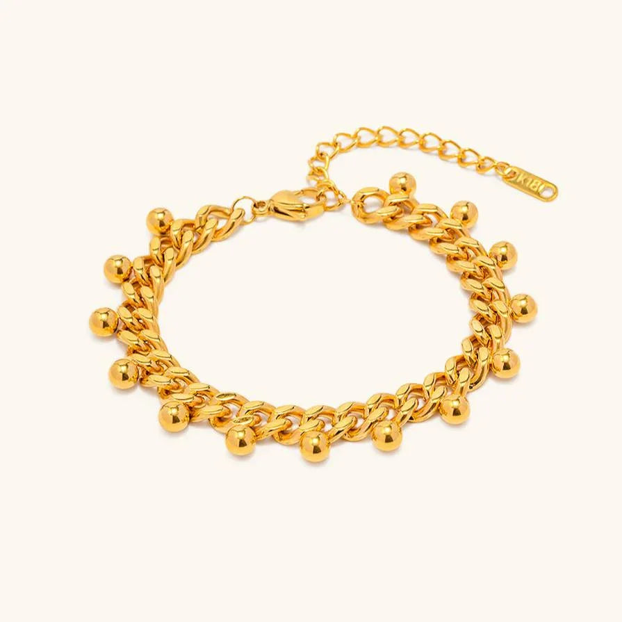 [Topon]Felicity Gold Chain Bracelet
