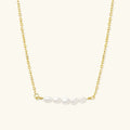 [Topon]Fleur Freshwater Pearl Gold Necklace