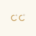 [Topon]Gigi Twist Gold Earrings