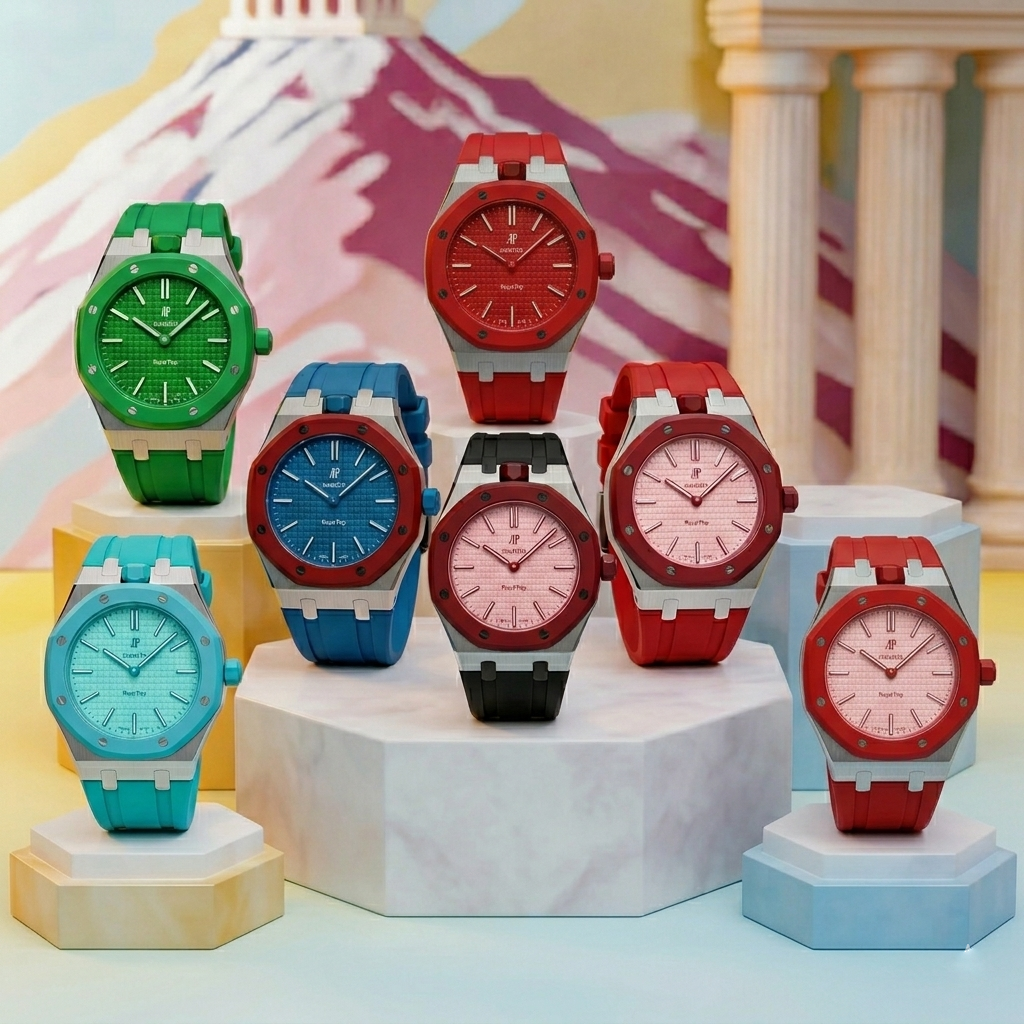 Topon Strap Exclusive Steel Case & Silicone strap