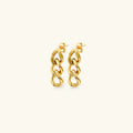 [Topon]Giselle Gold Chain Earring