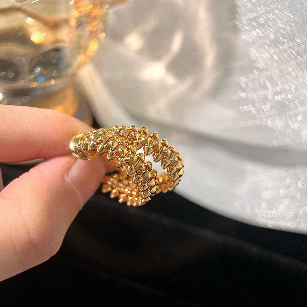 [BIJOUX]CLASH SMALL HOOP EARRINGS