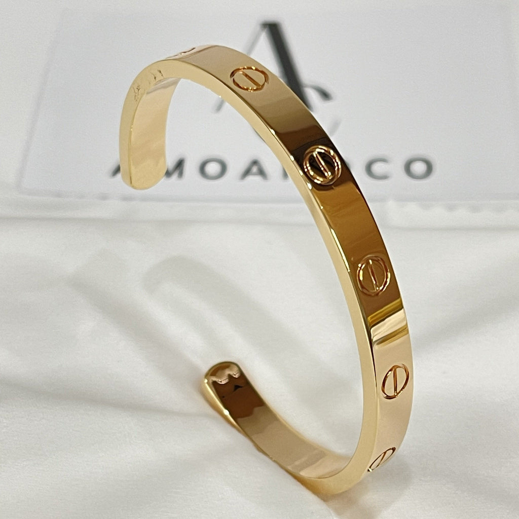 [BIJOUX]LOVE BRACELET 6.1MM OPEN CUFF