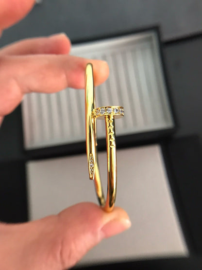 [BIJOUX]JUSTE BRACELET 3.5MM DIAMANTS