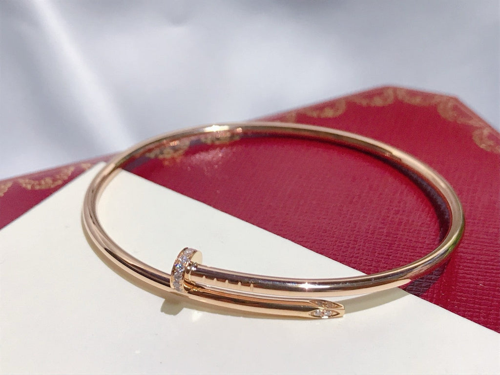 [BIJOUX]JUSTE BRACELET 2.5MM DIAMANTS