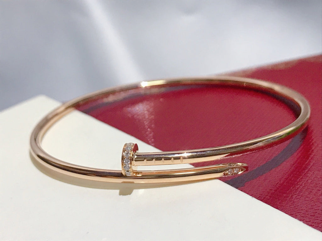 [BIJOUX]JUSTE BRACELET 2.5MM DIAMANTS