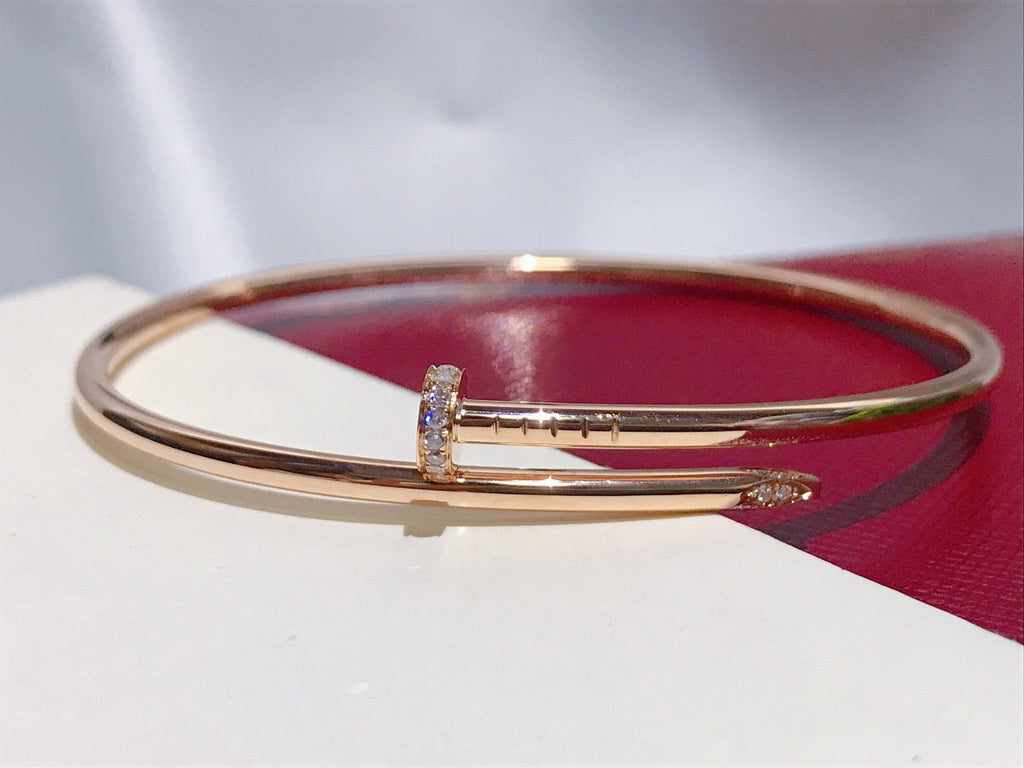 [BIJOUX]JUSTE BRACELET 2.5MM DIAMANTS