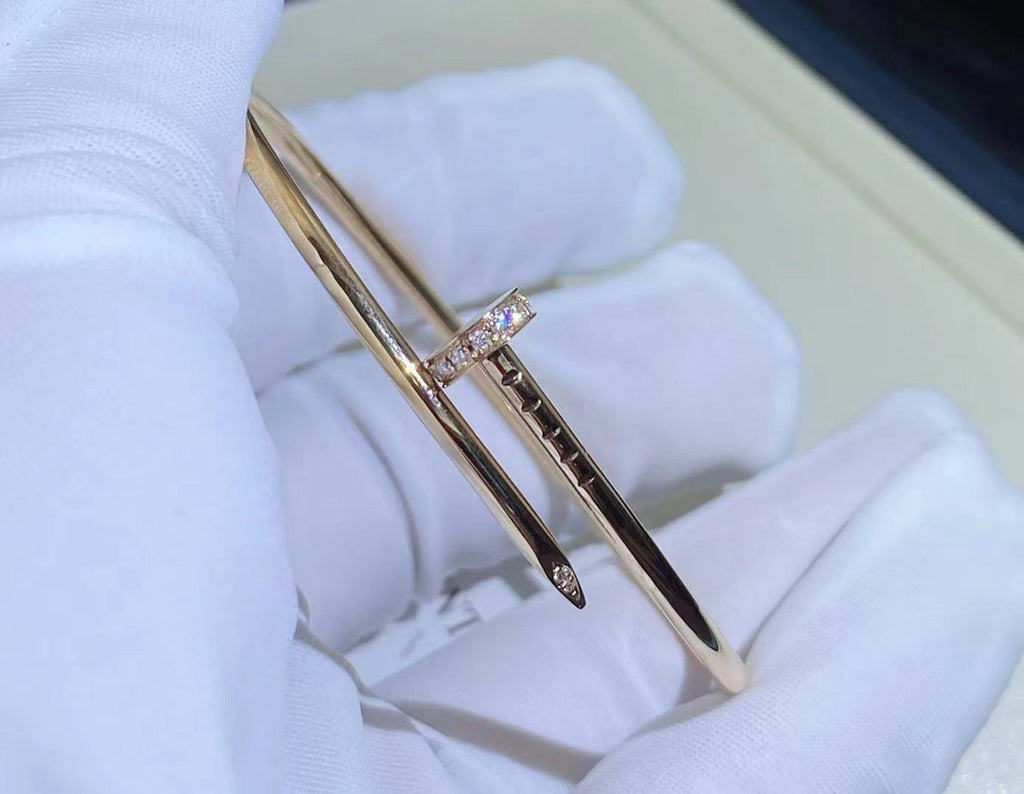 [BIJOUX]JUSTE BRACELET 2.5MM DIAMANTS