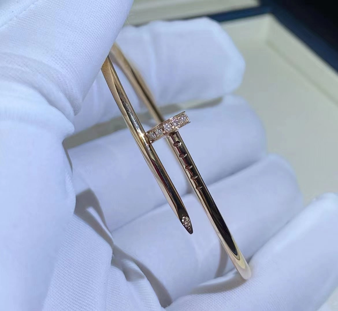 [BIJOUX]JUSTE BRACELET 2.5MM DIAMANTS
