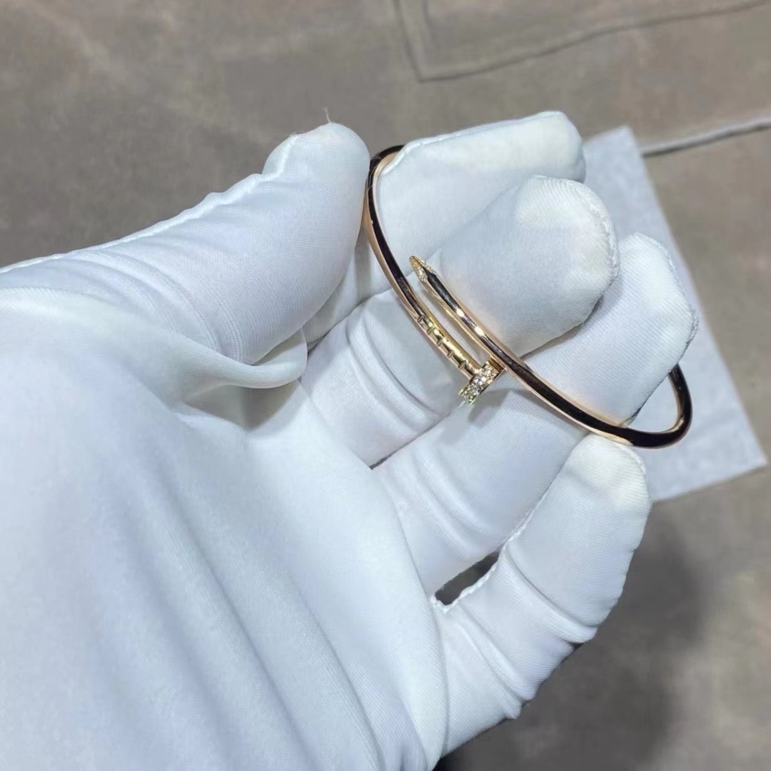 [BIJOUX]JUSTE BRACELET 2.5MM DIAMANTS