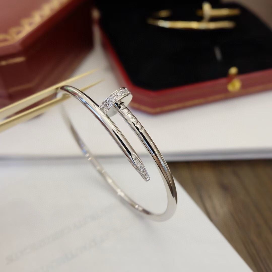 [BIJOUX]JUSTE BRACELET 3.5MM DIAMANTS