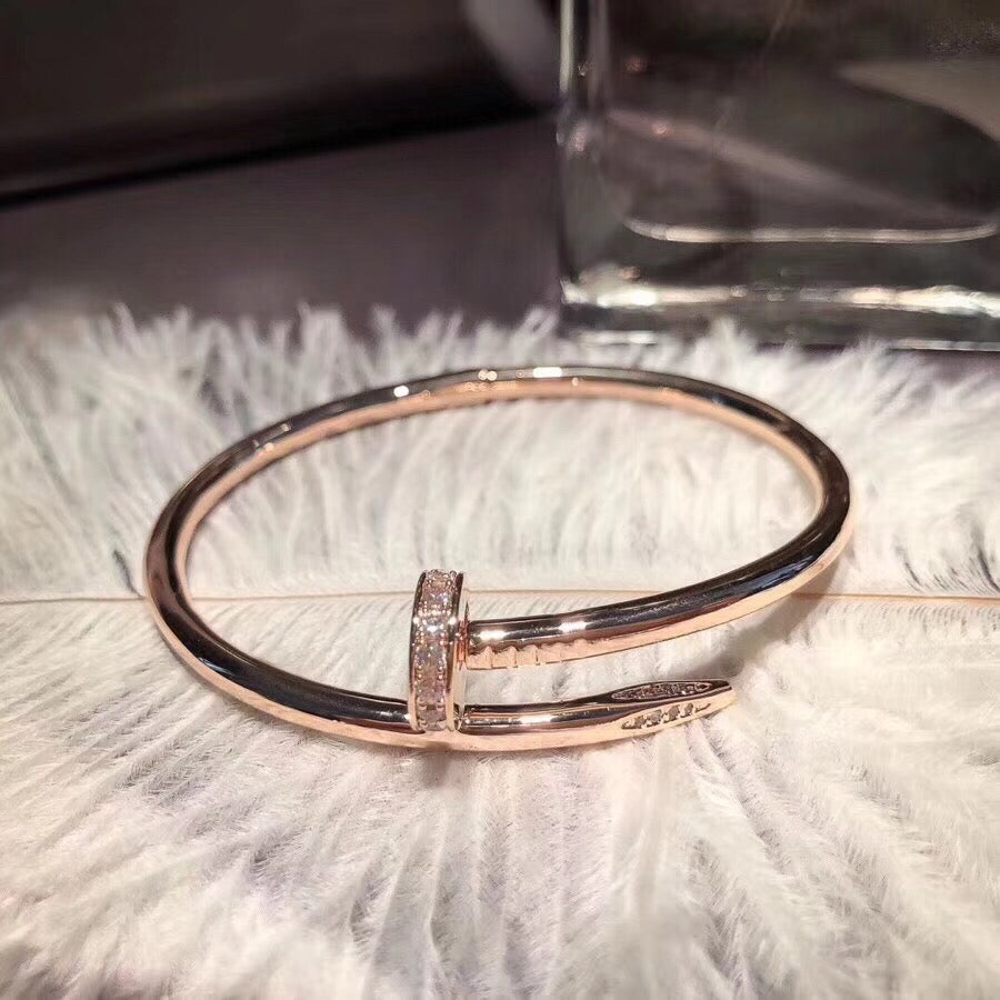 [BIJOUX]JUSTE BRACELET 3.5MM DIAMANTS