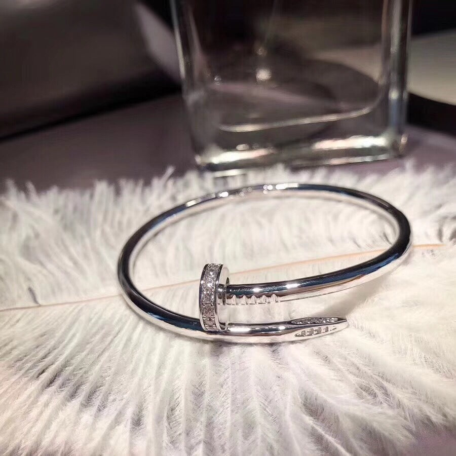 [BIJOUX]JUSTE BRACELET 3.5MM DIAMANTS