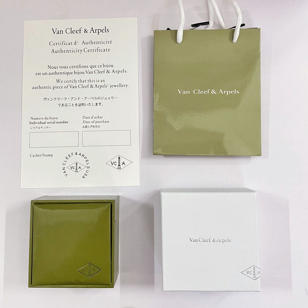 [BIJOUX]Coffret Cadeau Bague Collier Bracelet Trèfle Van Cleef & Arpels
