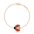 [BIJOUX]BRACELET LUCKY SPRING 1 MOTIF OR ROSE