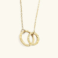 [Topon]Isabelle Gold Hoop Necklace