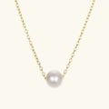 [Topon]Isla Gold Pearl Necklace