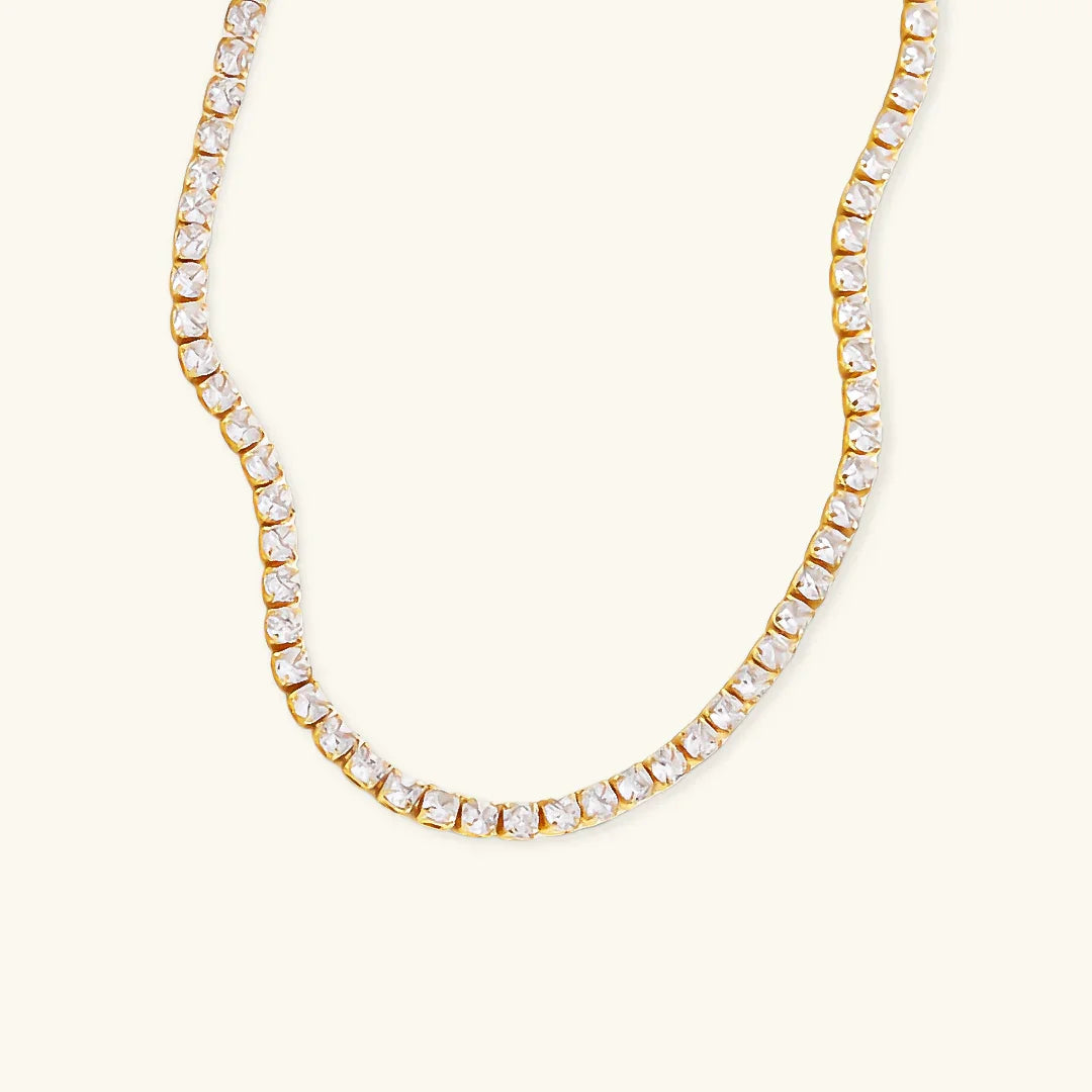 [Topon]Isolde Diamond Tennis Necklace