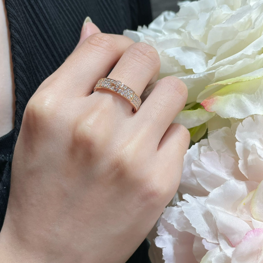 [BIJOUX]KELLY PINK GOLD DIAMOND RING