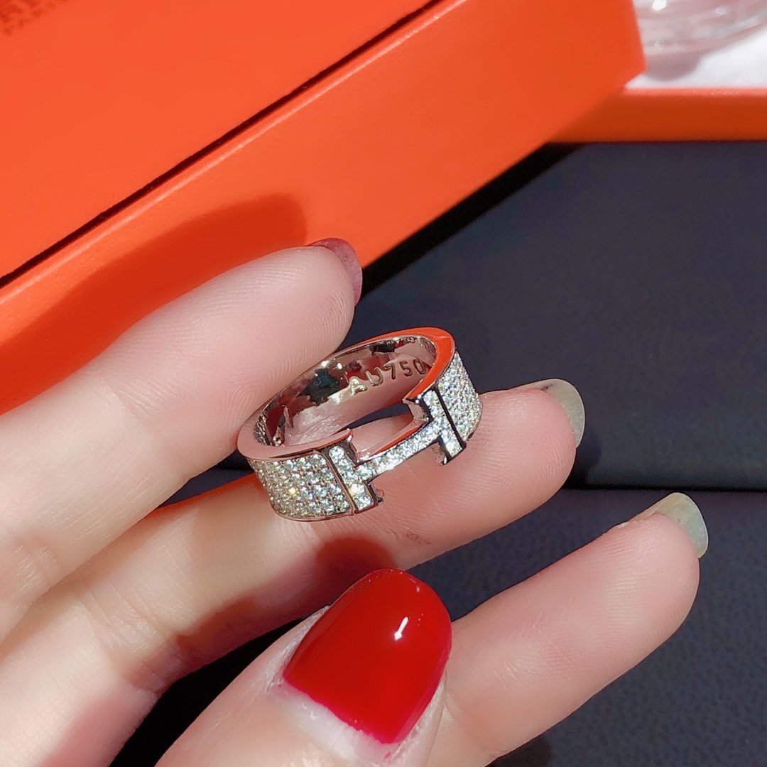 [BIJOUX]H RING FULL DIAMOND
