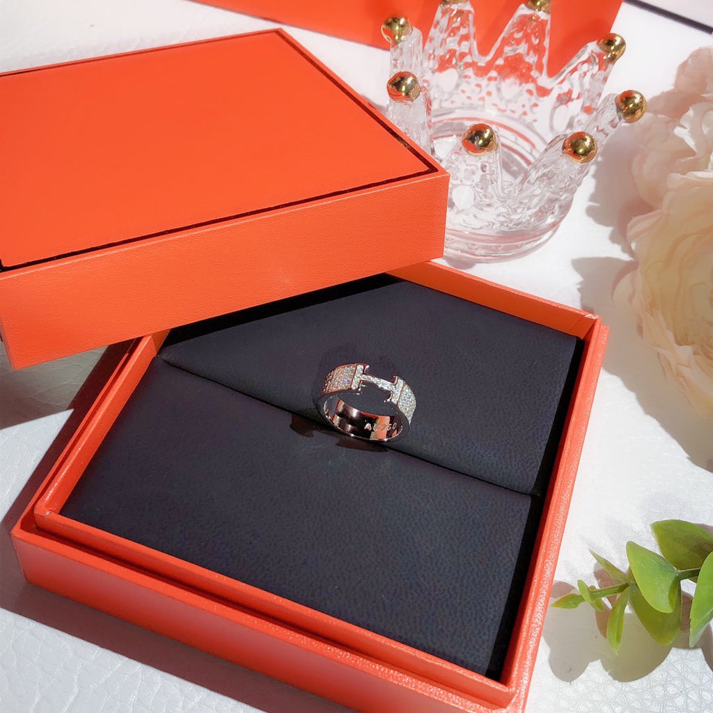 [BIJOUX]H RING FULL DIAMOND