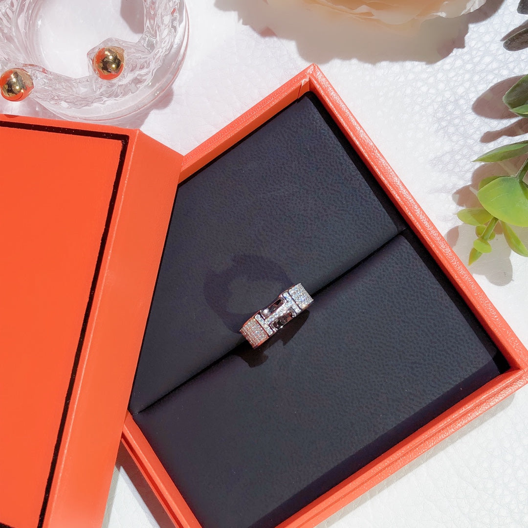 [BIJOUX]H RING FULL DIAMOND