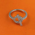 [BIJOUX]ECHAPPEE RING SILVER DIAMOND
