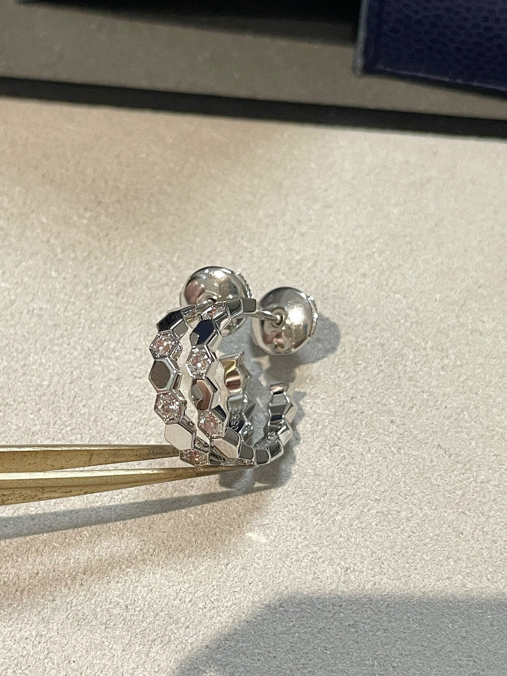 [BIJOUX]Hollow Design Four-Leaf Clover Flower Shape Ring