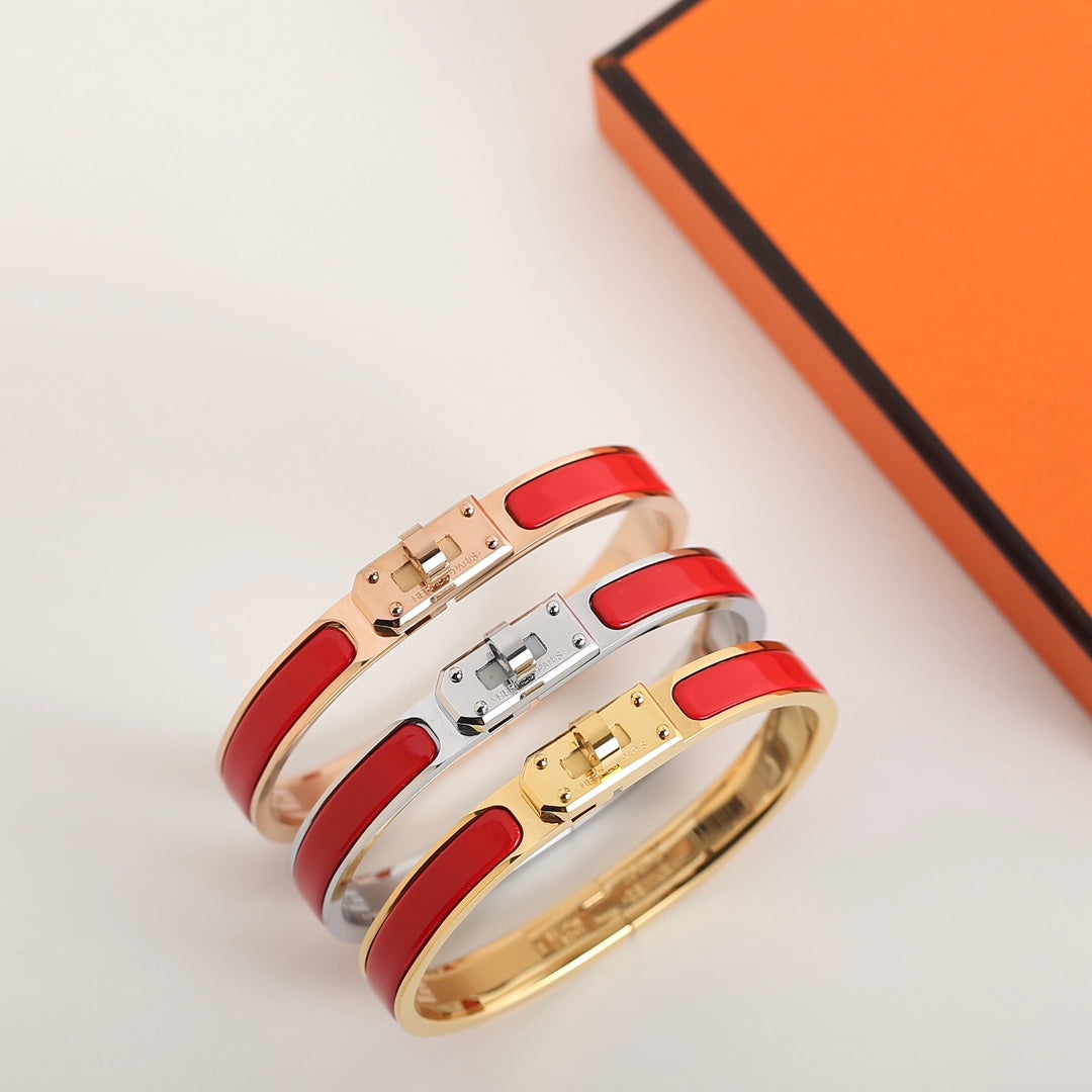 [BIJOUX]BRACELET HM KELLY ROUGE