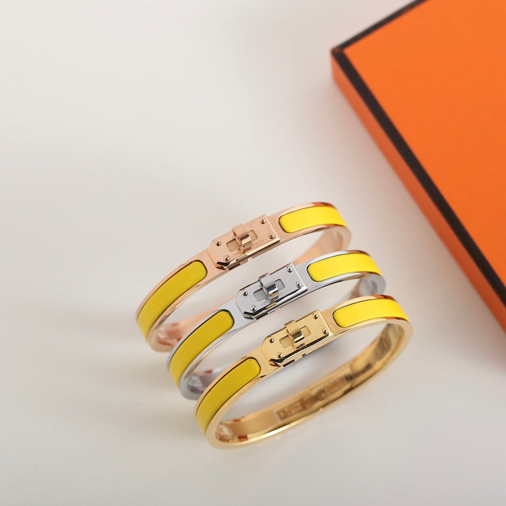 [BIJOUX]BRACELET HM KELLY JAUNE