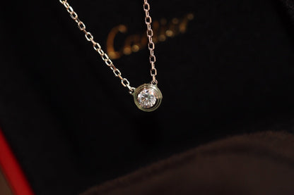 [BIJOUX]DAMOUR DIAMOND NECKLACE