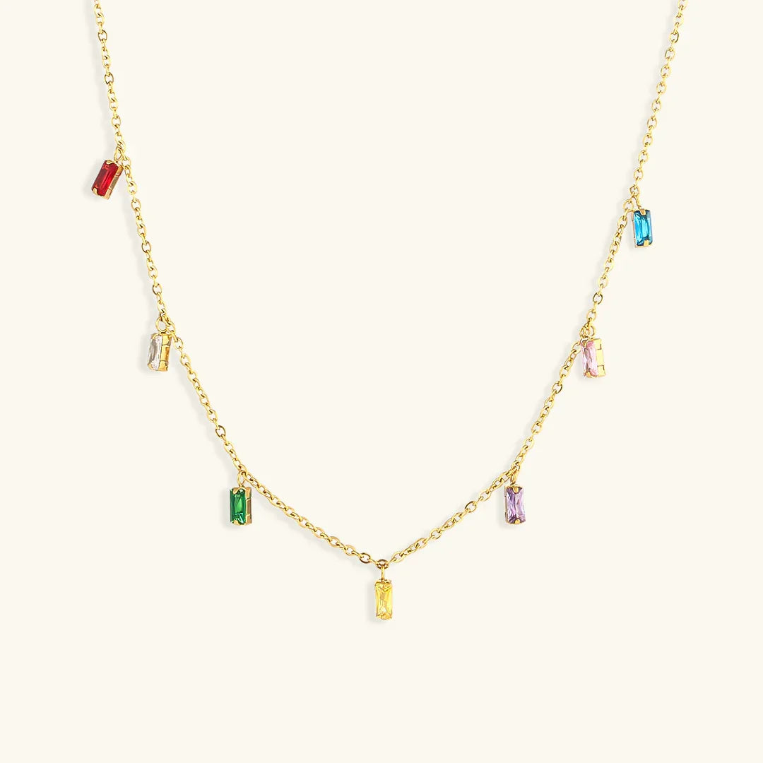 [Topon]Josephine Gemstone Necklace