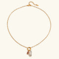 [Topon]Caitlin Birthstone Pearl Necklace