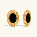[Topon]Ruthie Gold Enamel Earrings
