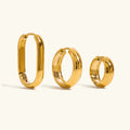[Topon]Clarabelle Staple Gold Hoops Bundle