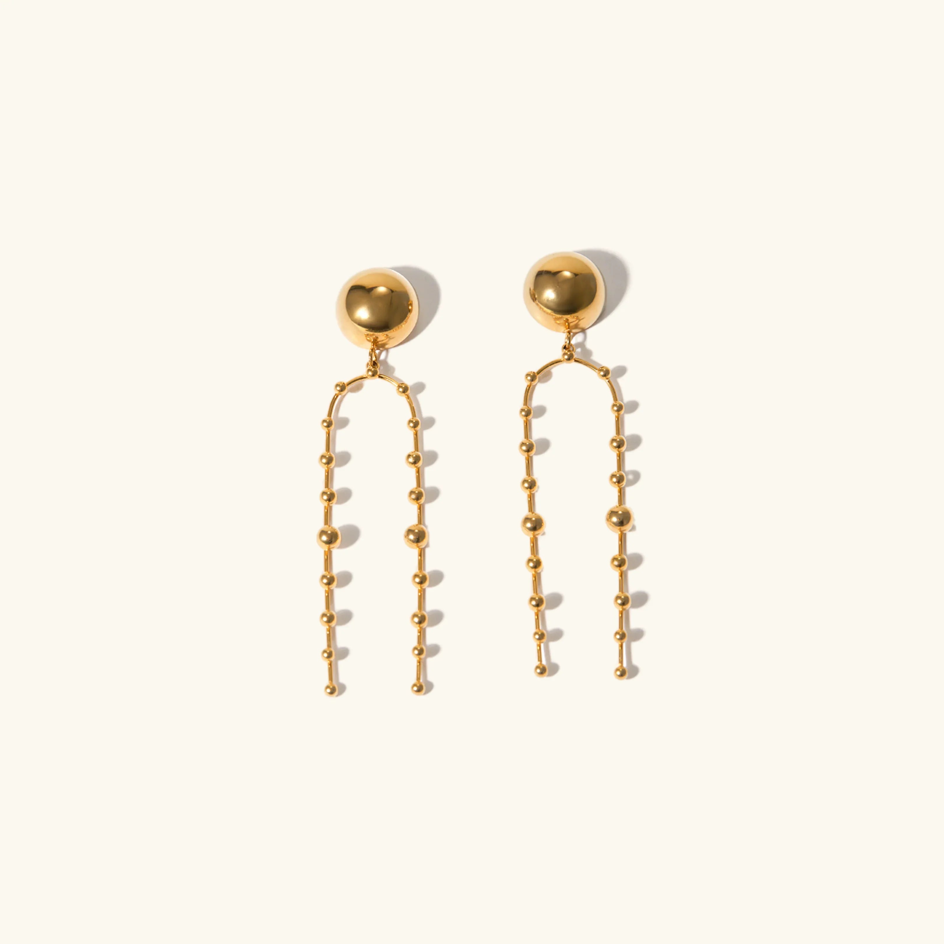 [Topon]Amabel Gold Earrings