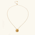 [Topon]Claribel Gold Dome Necklace