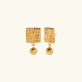 [Topon]Alba Gold Earrings