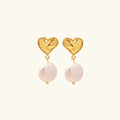 [Topon]Blanche Freshwater Pearl Earrings