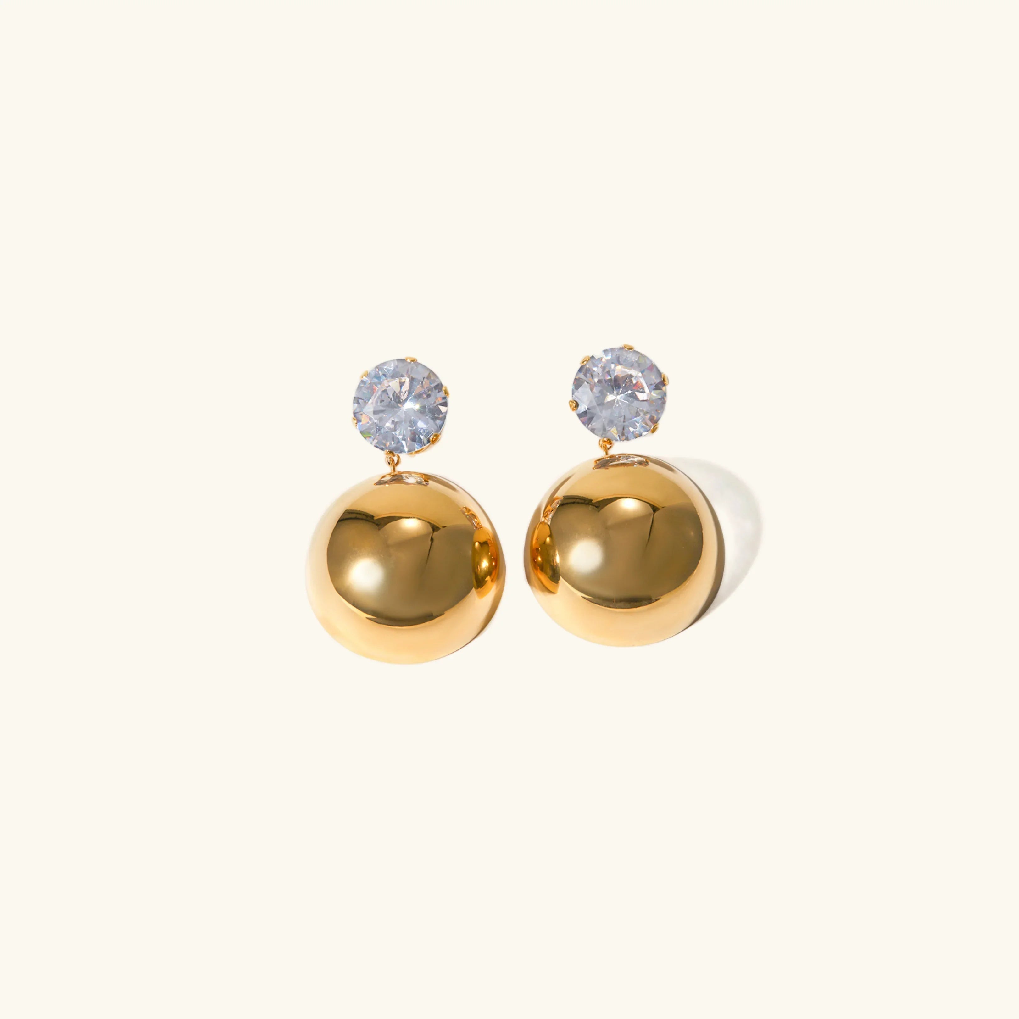[Topon]Gretta Gold Earrings